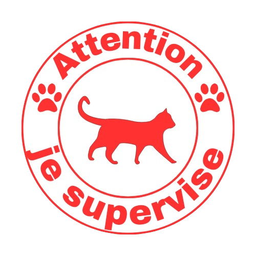 Attention possible présence de poils de chat